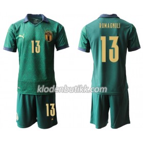 Italia Alessio Romagnoli 13 Barn Tredjedraktsett Euro 2020 Kortermet (+ Korte bukser)